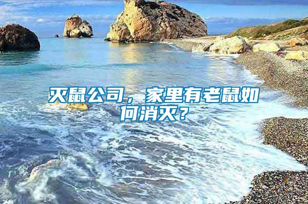 滅鼠公司,家里有老鼠如何消滅?